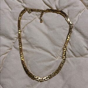 Vintage Monet Gold-Tone Link Necklace